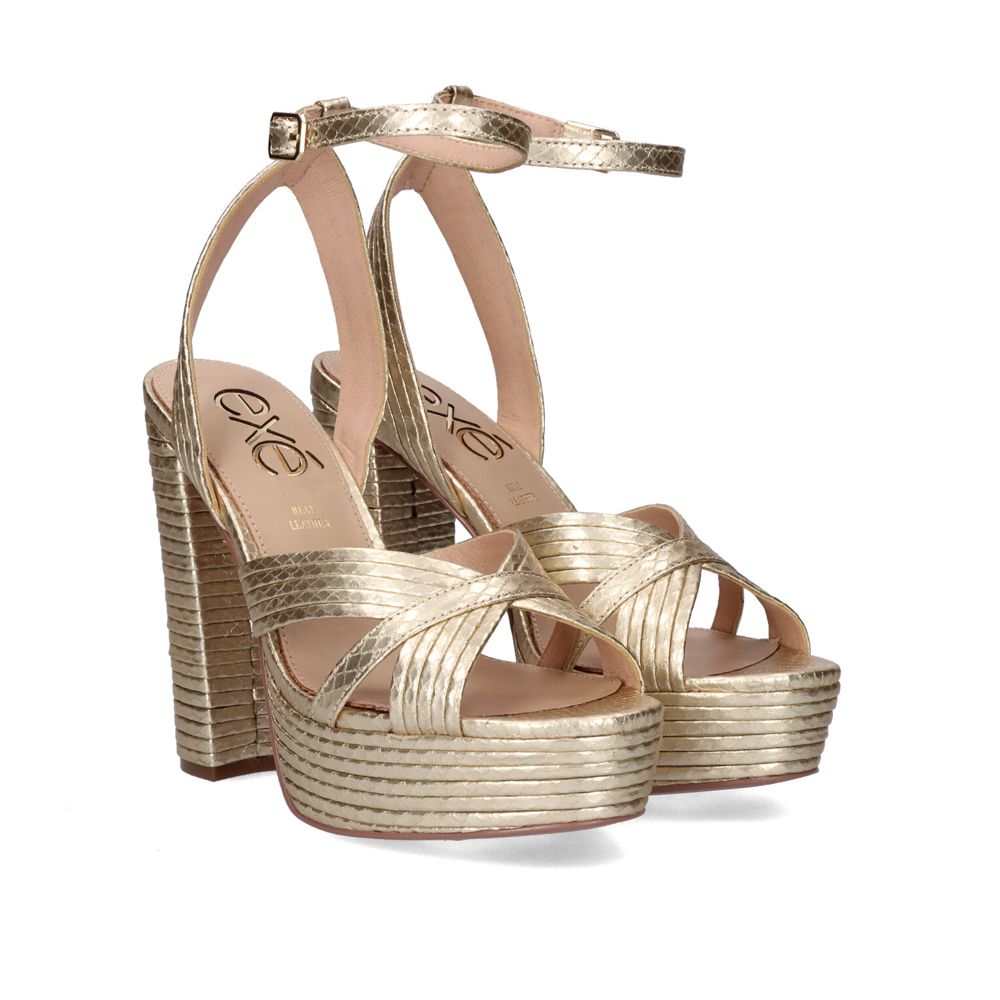 OPHELIA-832 Platform block Heel Snake