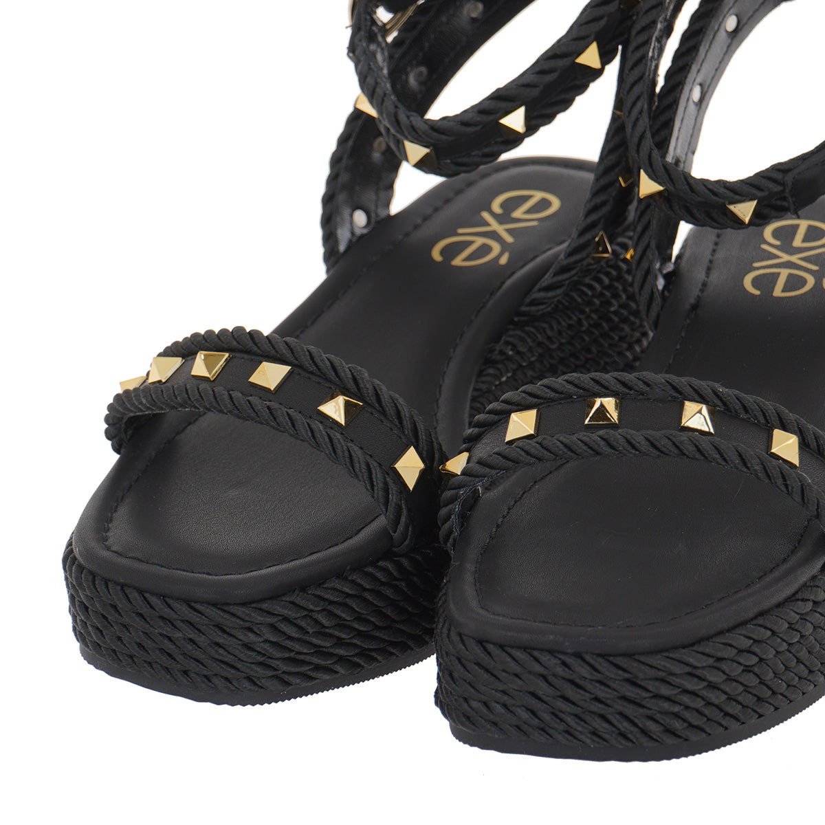 EXE PAULA-11 BLACK SANDAL