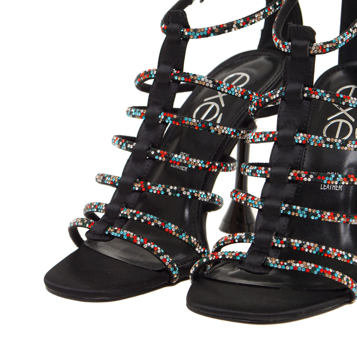 EXE JADE BLACK MULTI COLOR SANDAL