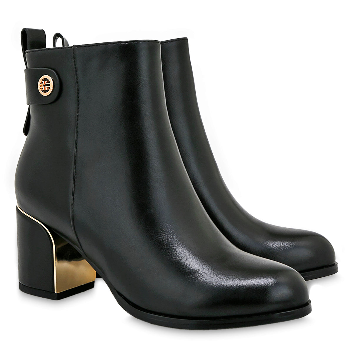 EXE 63958 Block Heel Bootie