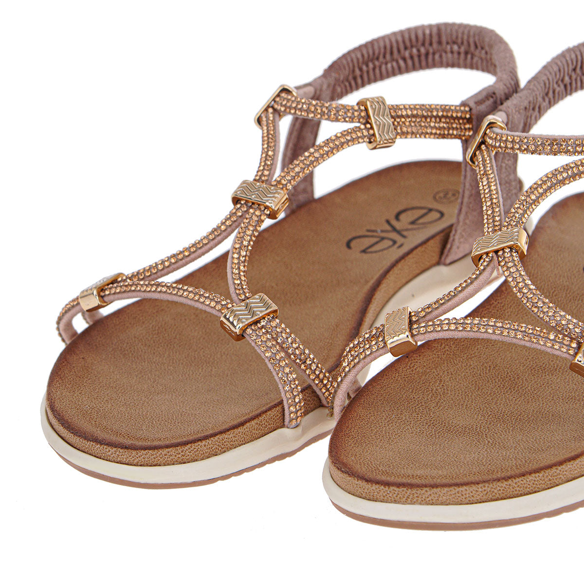 AV3 Flat Sparkle Sandal