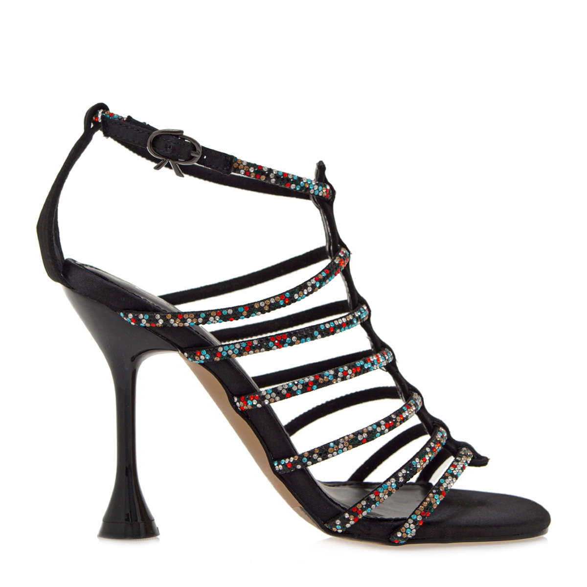 EXE JADE BLACK MULTI COLOR SANDAL