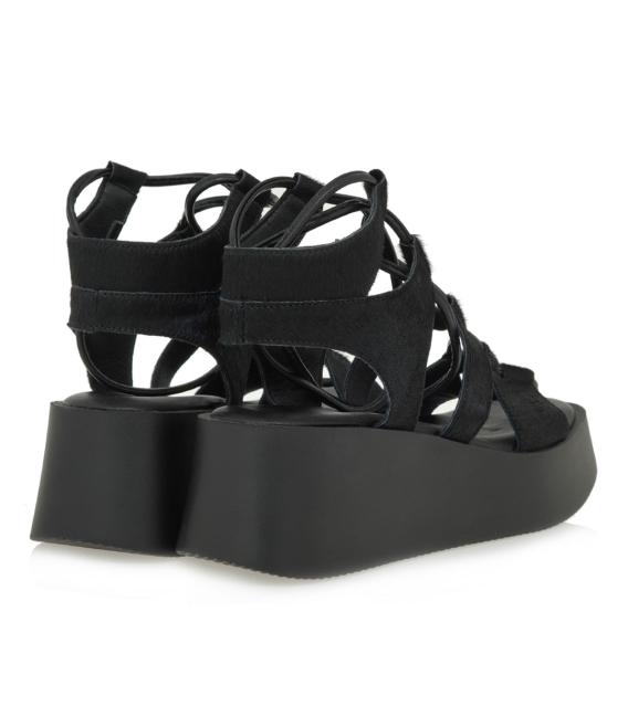 EXE 833 Platform gladiator sandal