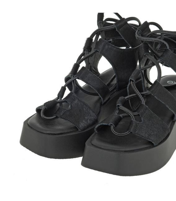 EXE 833 Platform gladiator sandal