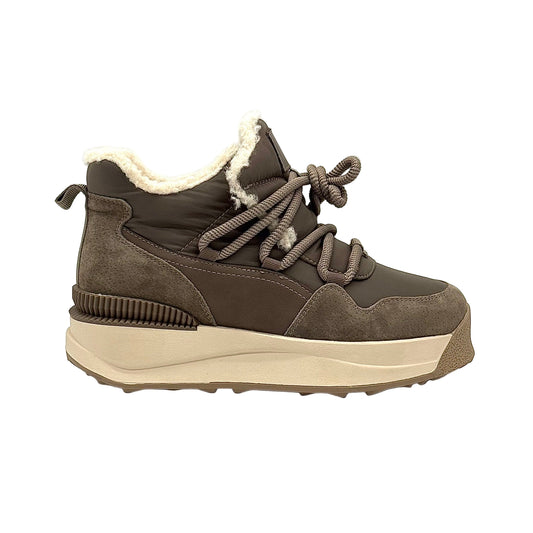 42-ZBE14-14 Fur Sneaker Boot