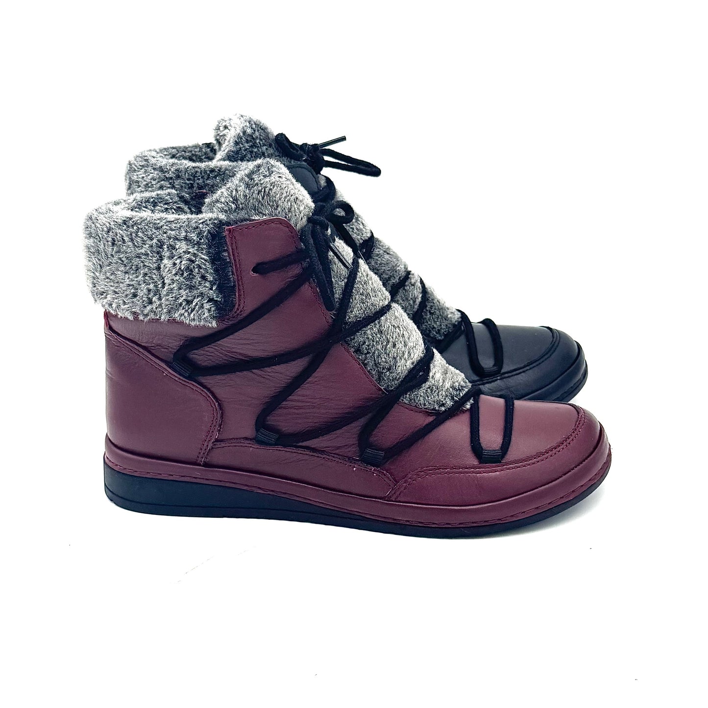 Bonavi 017-911834 Women’s Leather Winter Sneaker Boot