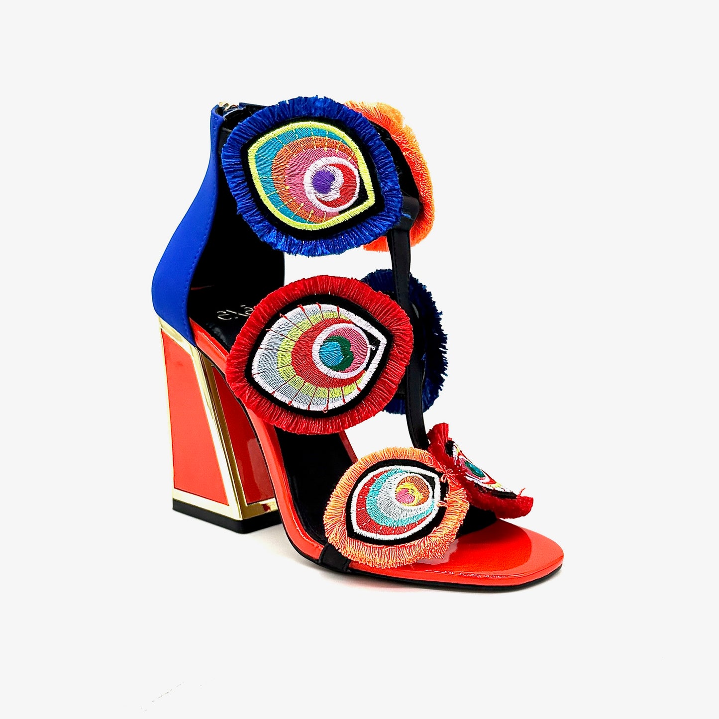 EXE DOMINIC-407 High Block Heel Sandal