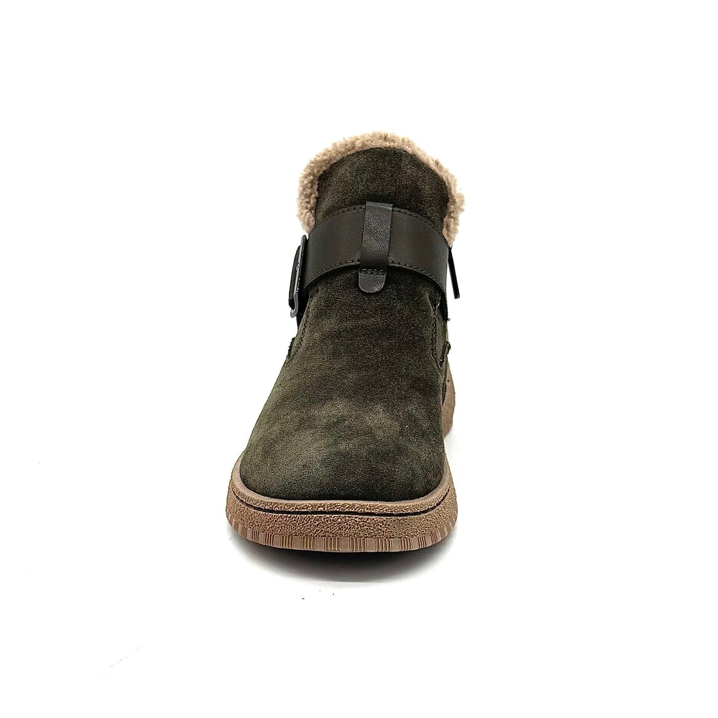 Bonavi 25-ZBE17-5 Women’s Suede Leather Ankle Boots