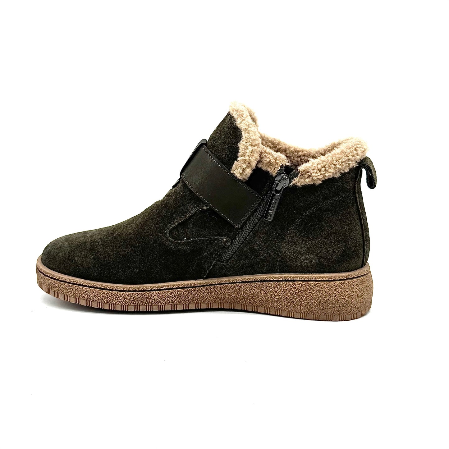 Bonavi 25-ZBE17-5 Women’s Suede Leather Ankle Boots