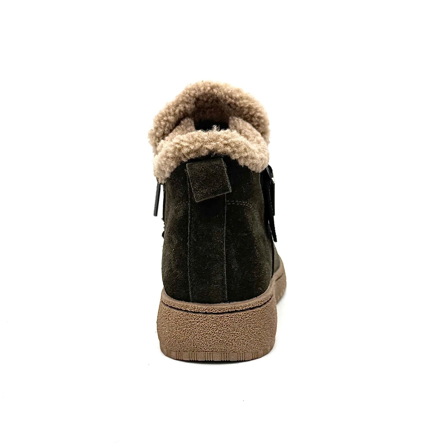 Bonavi 25-ZBE17-5 Women’s Suede Leather Ankle Boots