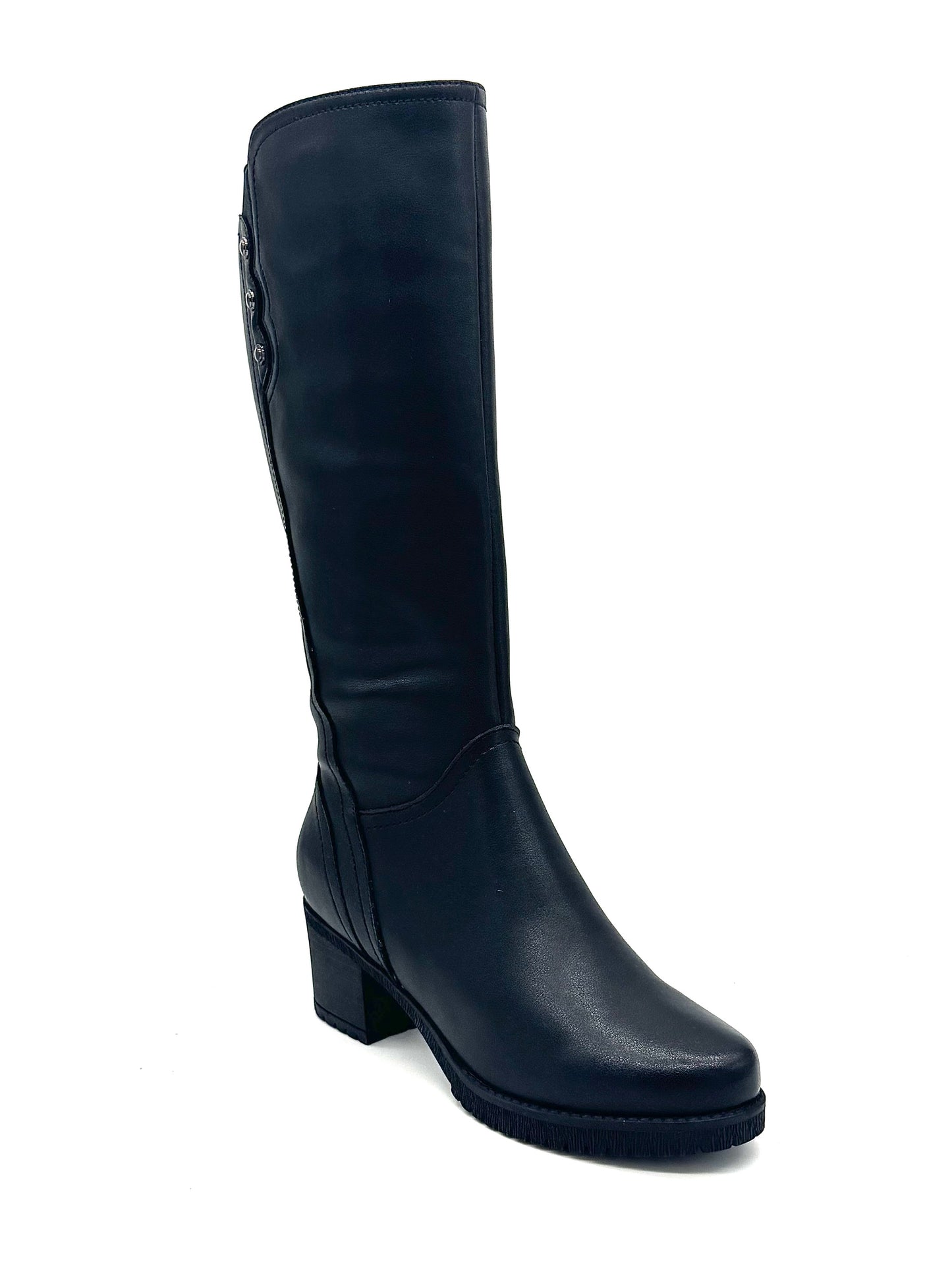 Bonavi 1W25-66 Tall Leather Boot