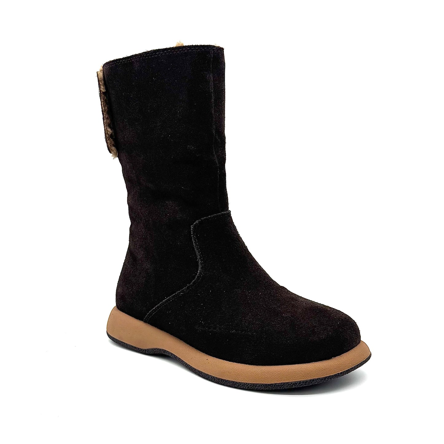 Bonavi 25-ZBE17-12 Women’s Suede Mid-Calf Boots