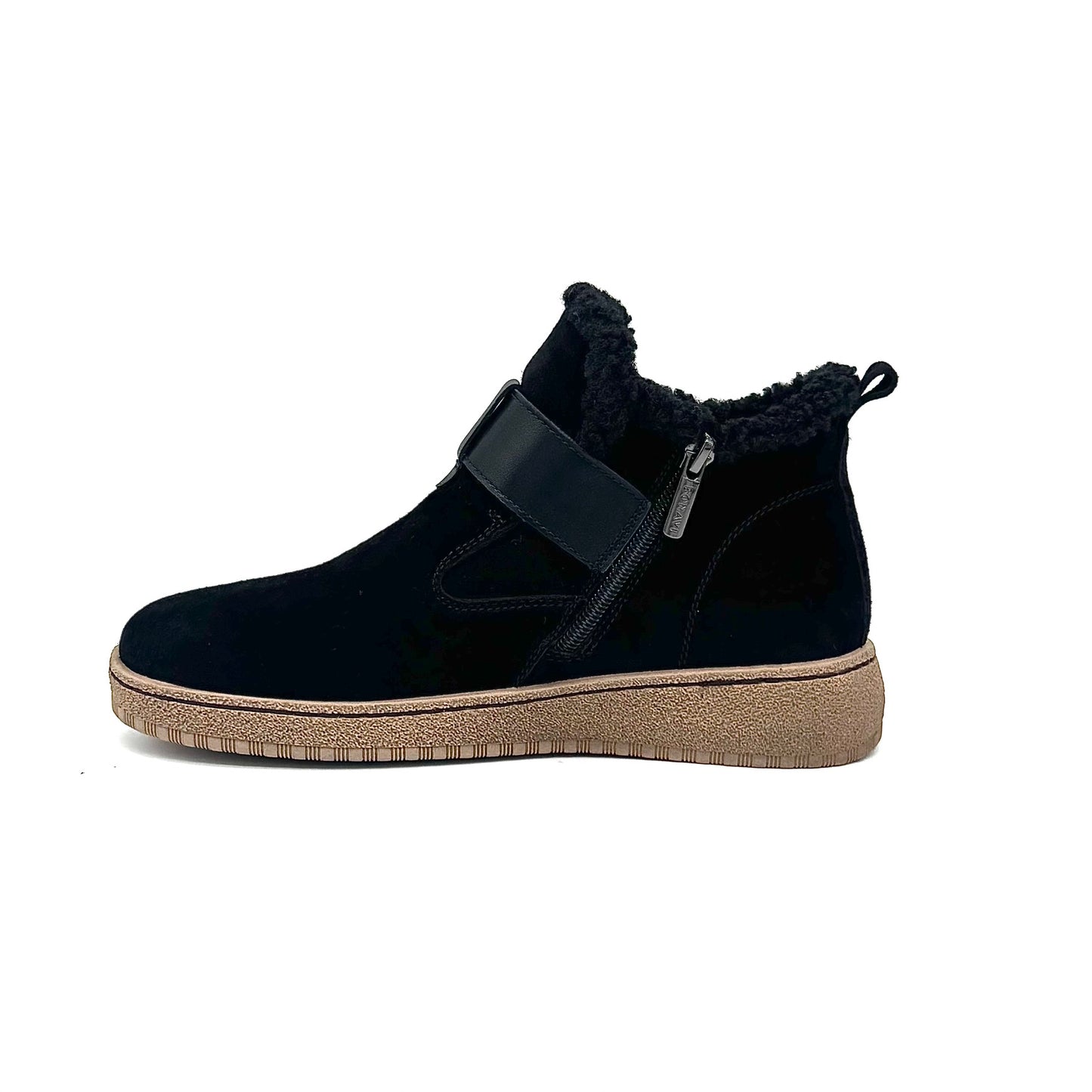 Bonavi 25-ZBE17-5 Women’s Suede Leather Ankle Boots