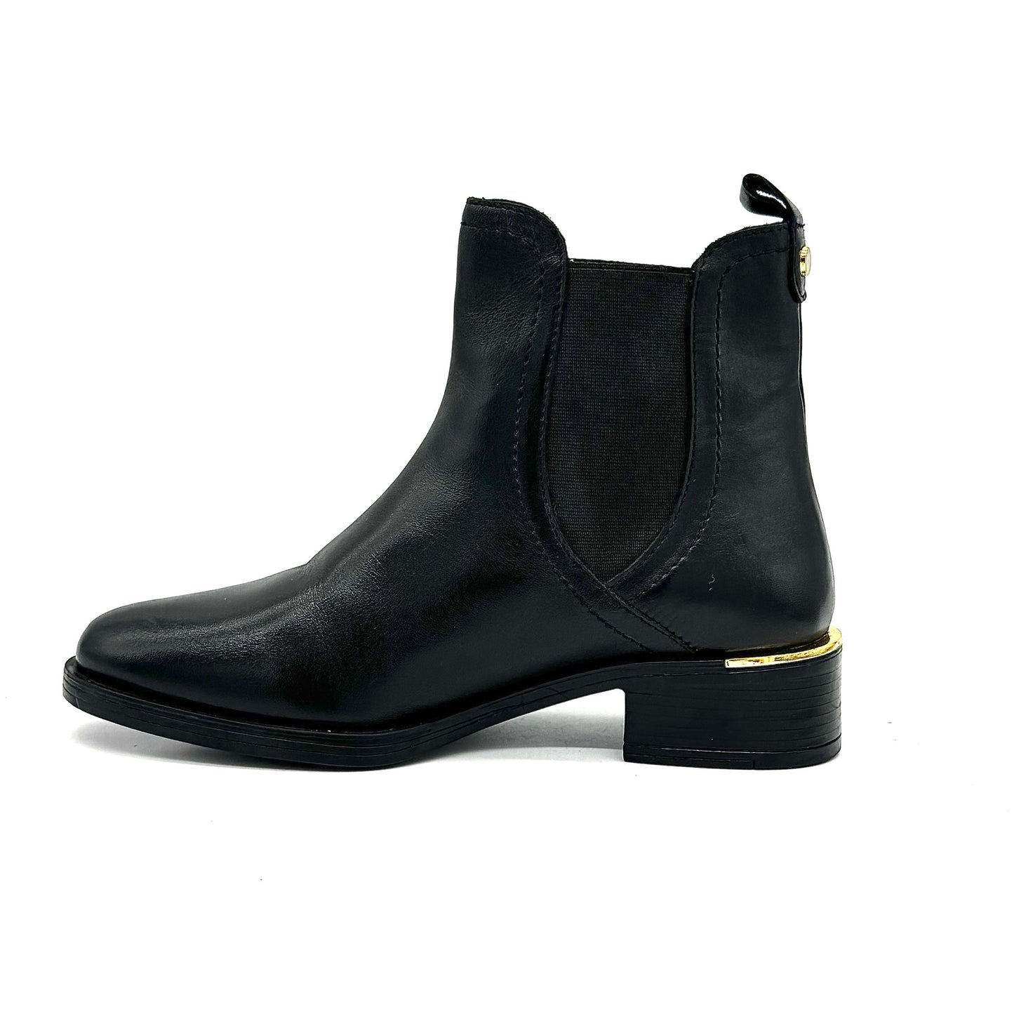 Lauren 2316 – Women’s Leather Chelsea Boot (Black)