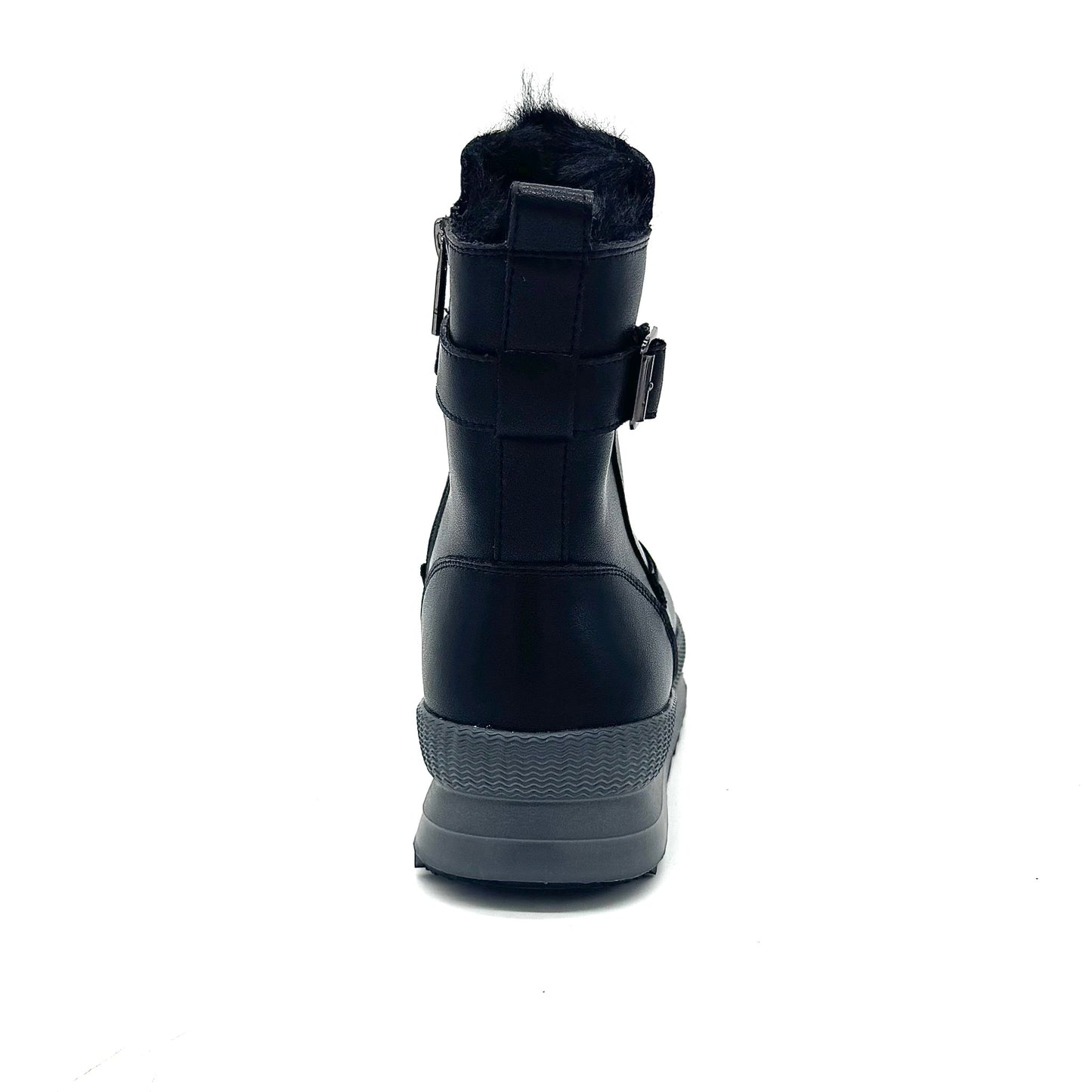 Bonavi 25-ZBU2-4 Leather Fur-Lined Boot