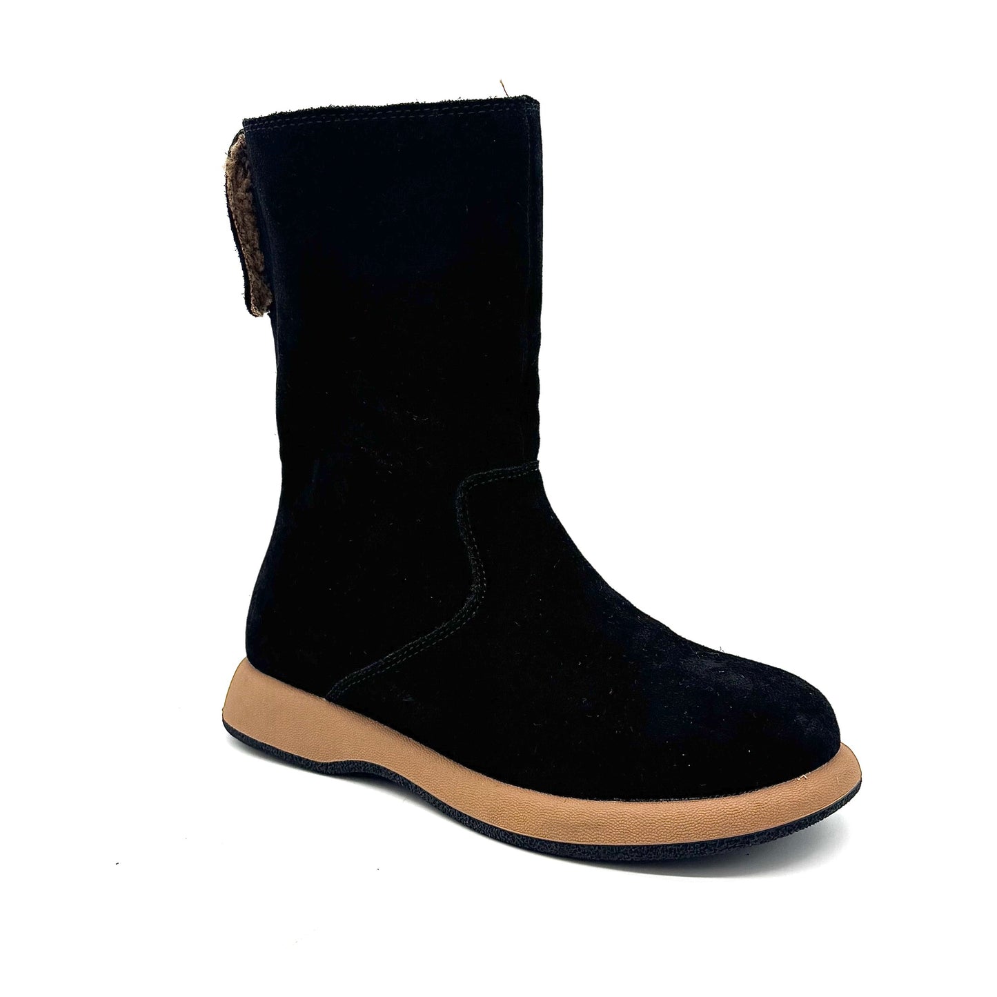 Bonavi 25-ZBE17-12 Women’s Suede Mid-Calf Boots