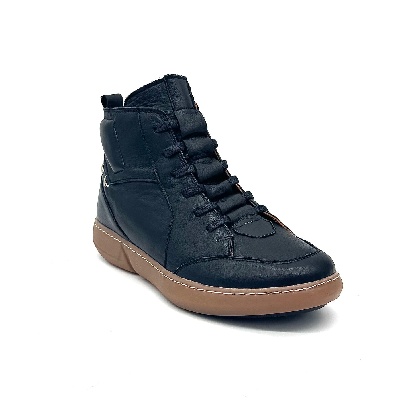 Bonavi 207-10-205 Women’s Leather High-Top Sneakers