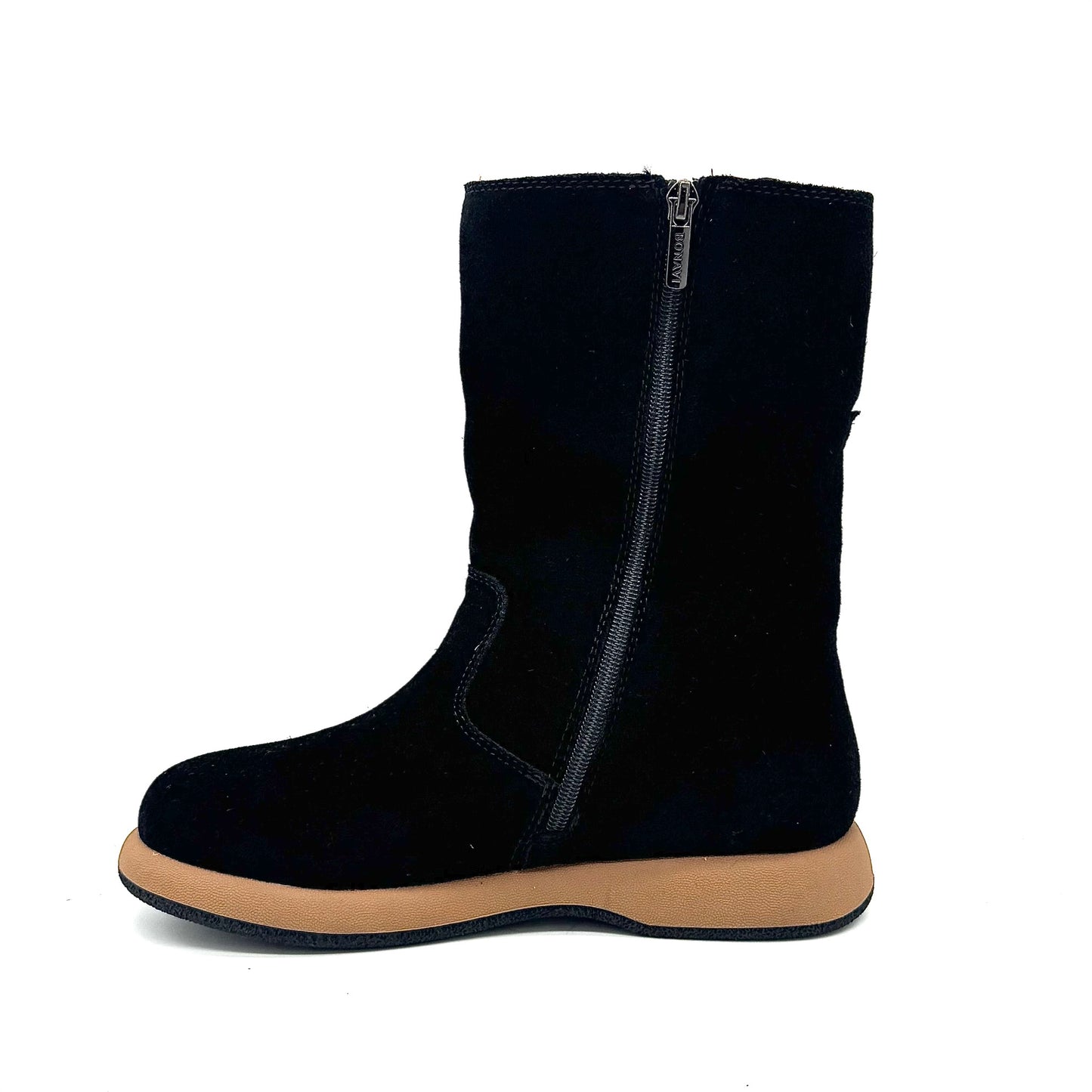 Bonavi 25-ZBE17-12 Women’s Suede Mid-Calf Boots