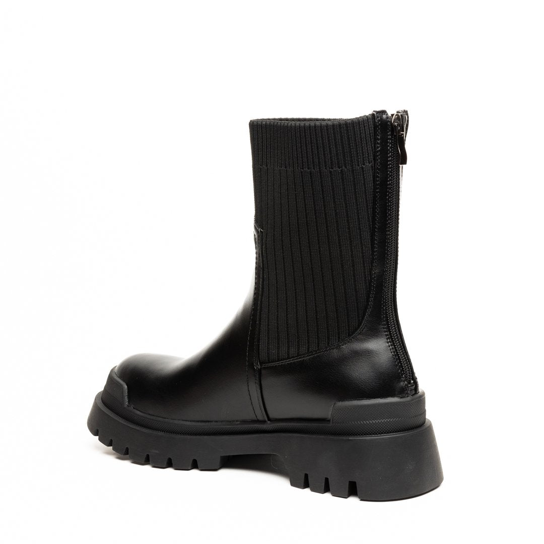 EXE T3653-M2587 Platform Ankle Boots