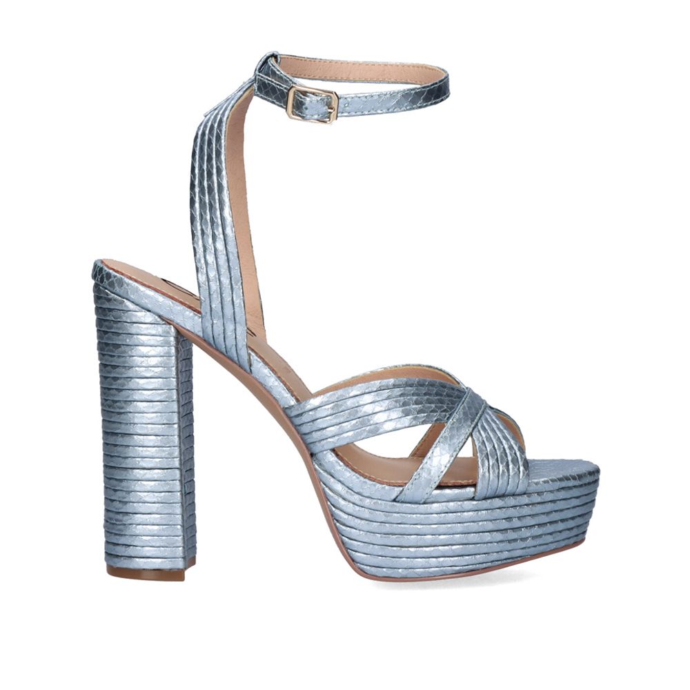 OPHELIA-832 Platform block Heel Snake