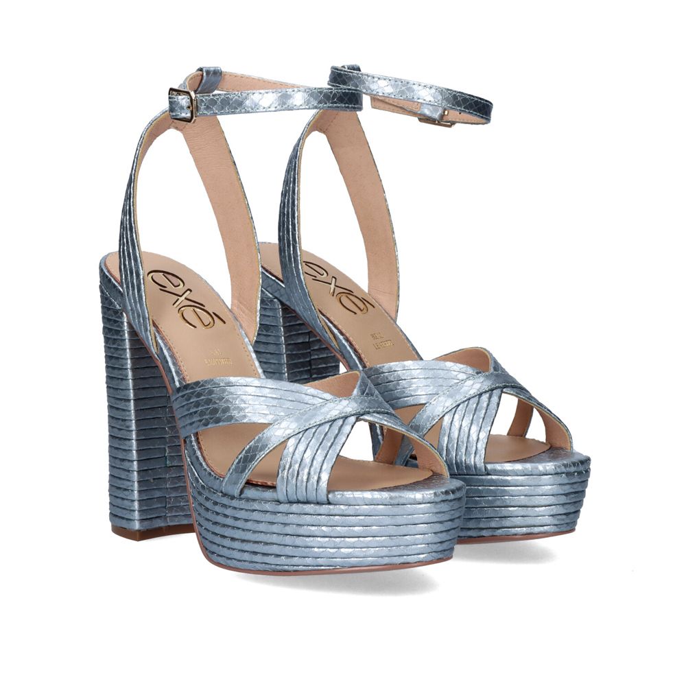 OPHELIA-832 Platform block Heel Snake
