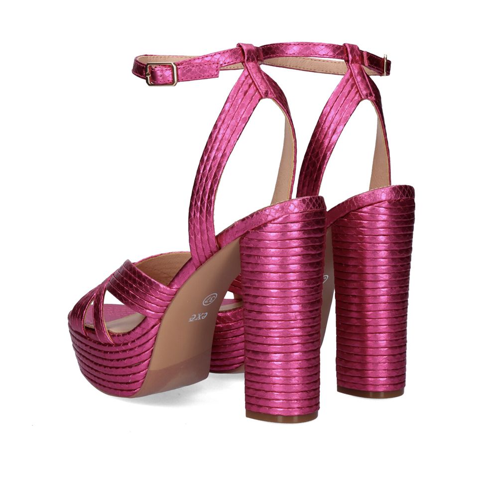 OPHELIA-832 Platform block Heel Snake