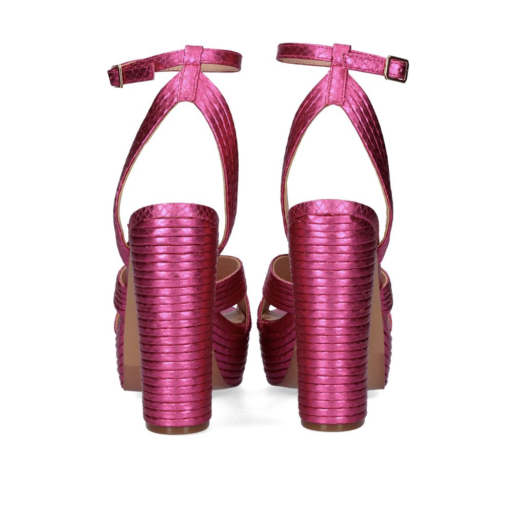 OPHELIA-832 Platform block Heel Snake