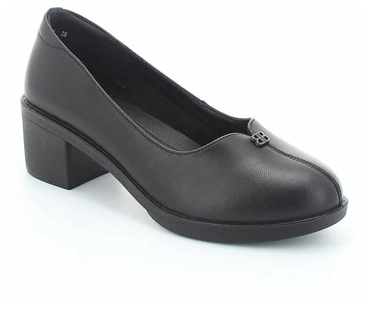 BONAVI 1R03-12 Block Heeled Shoes