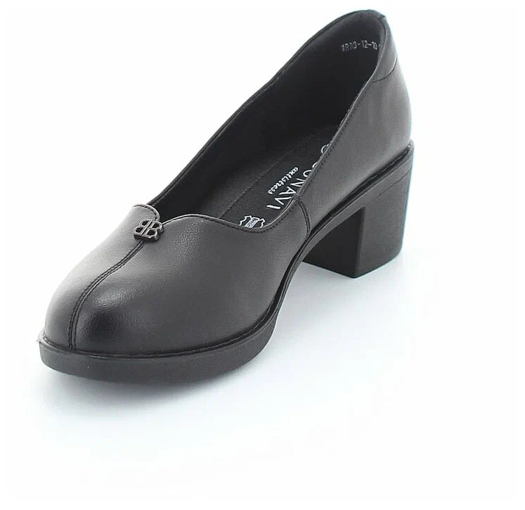 BONAVI 1R03-12 Block Heeled Shoes