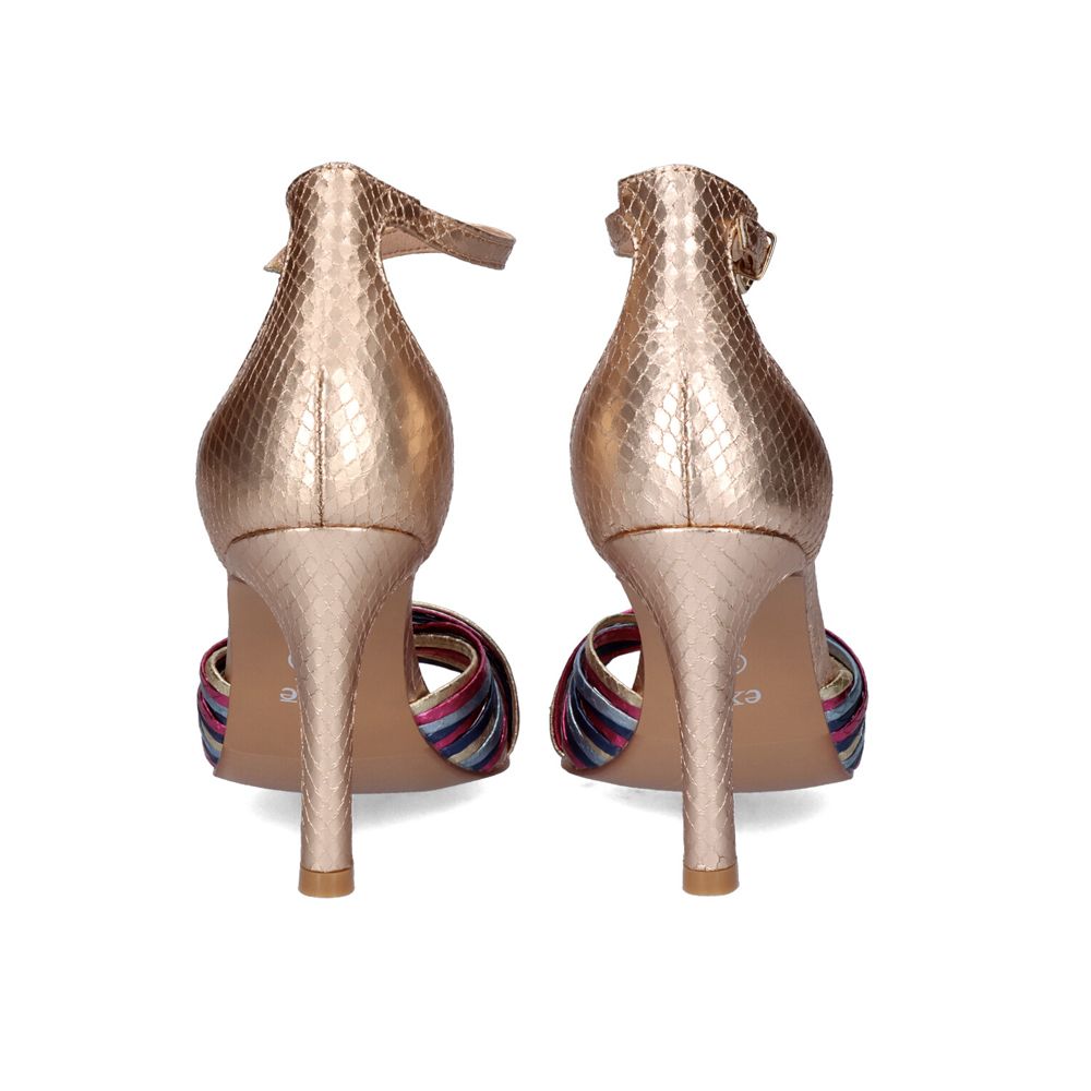 EXE REBECA-390 Multi Colored Heel Sandal