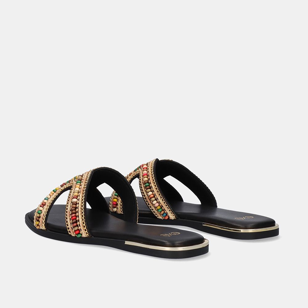 FLAT SANDAL EXE SABRINA-726 BLACK