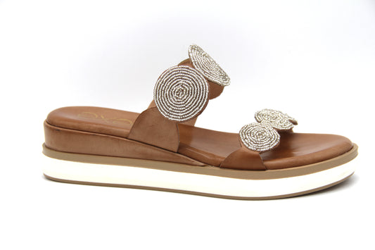 EXE AMANDA 349 NUDE WEDGE SANDAL