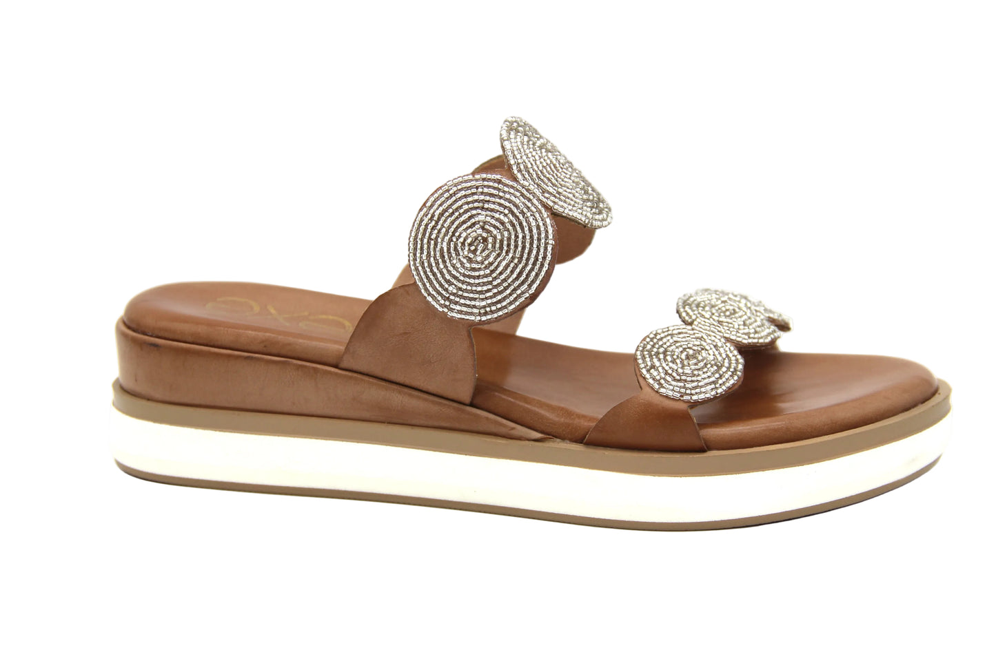 EXE AMANDA 349 NUDE WEDGE SANDAL