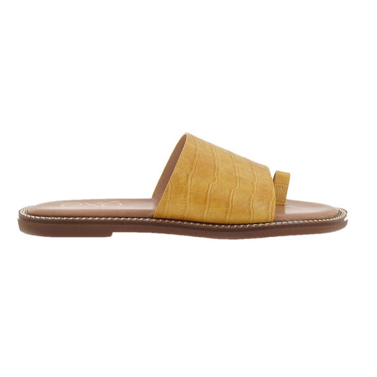 EXE ALEXIA 140 YELLOW FLAT SANDAL