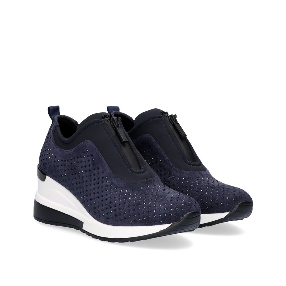 EXE 34-22WEX24 Zipper Sneaker w Stones
