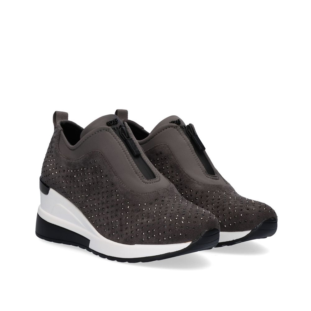 EXE 34-22WEX24 Zipper Sneaker w Stones
