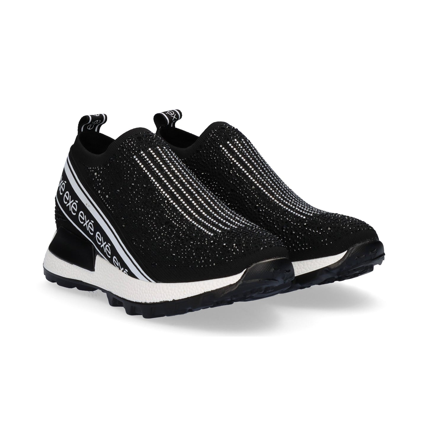 EXE EX9210A Bedazzled Slip On Sneaker