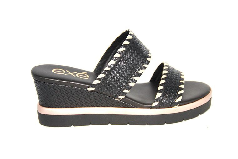 EXE IPANEMA-930 LOW WEDGE SANDAL