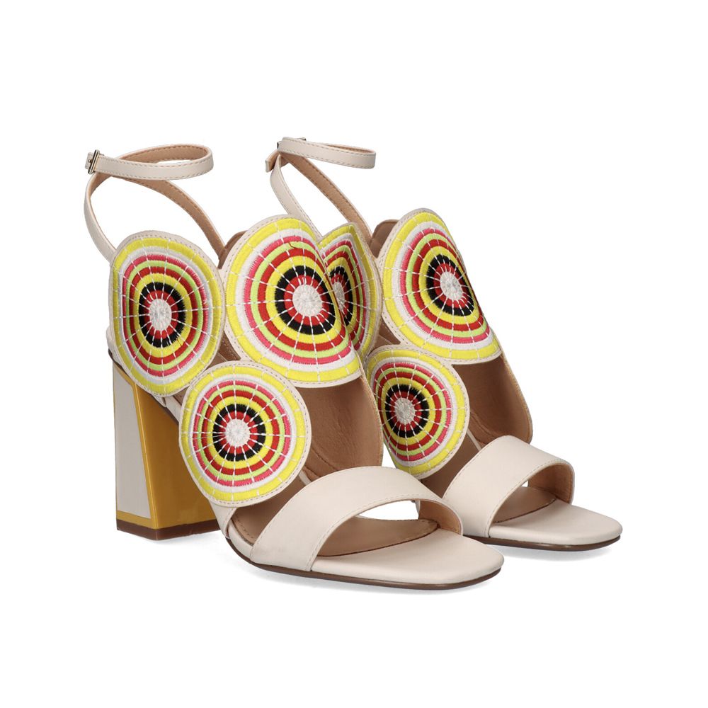 EXE LUCIA-833 ICE Block Heel Sandal