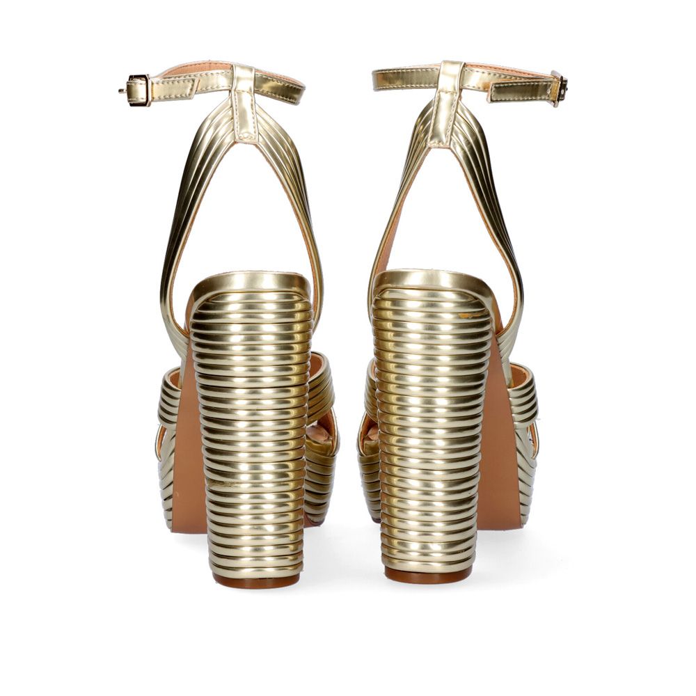 OPHELIA-832 Platform Block Heel Shine