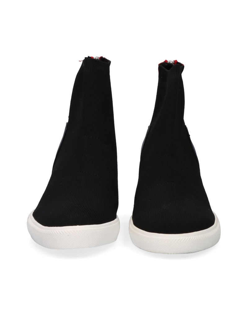 EXE REGINA-244 Stretch Zip Platform Sneakers