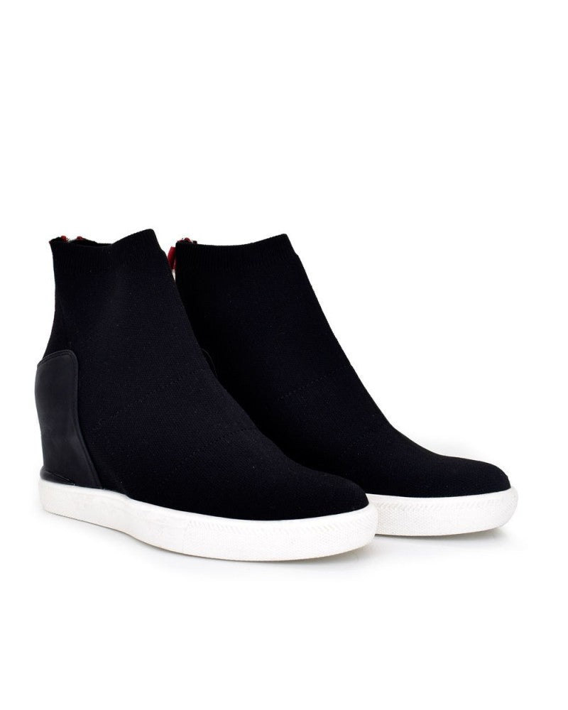 EXE REGINA-244 Stretch Zip Platform Sneakers