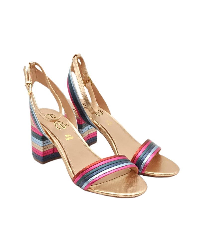 EXE 477 ADELLE BLOCK HEEL SANDAL