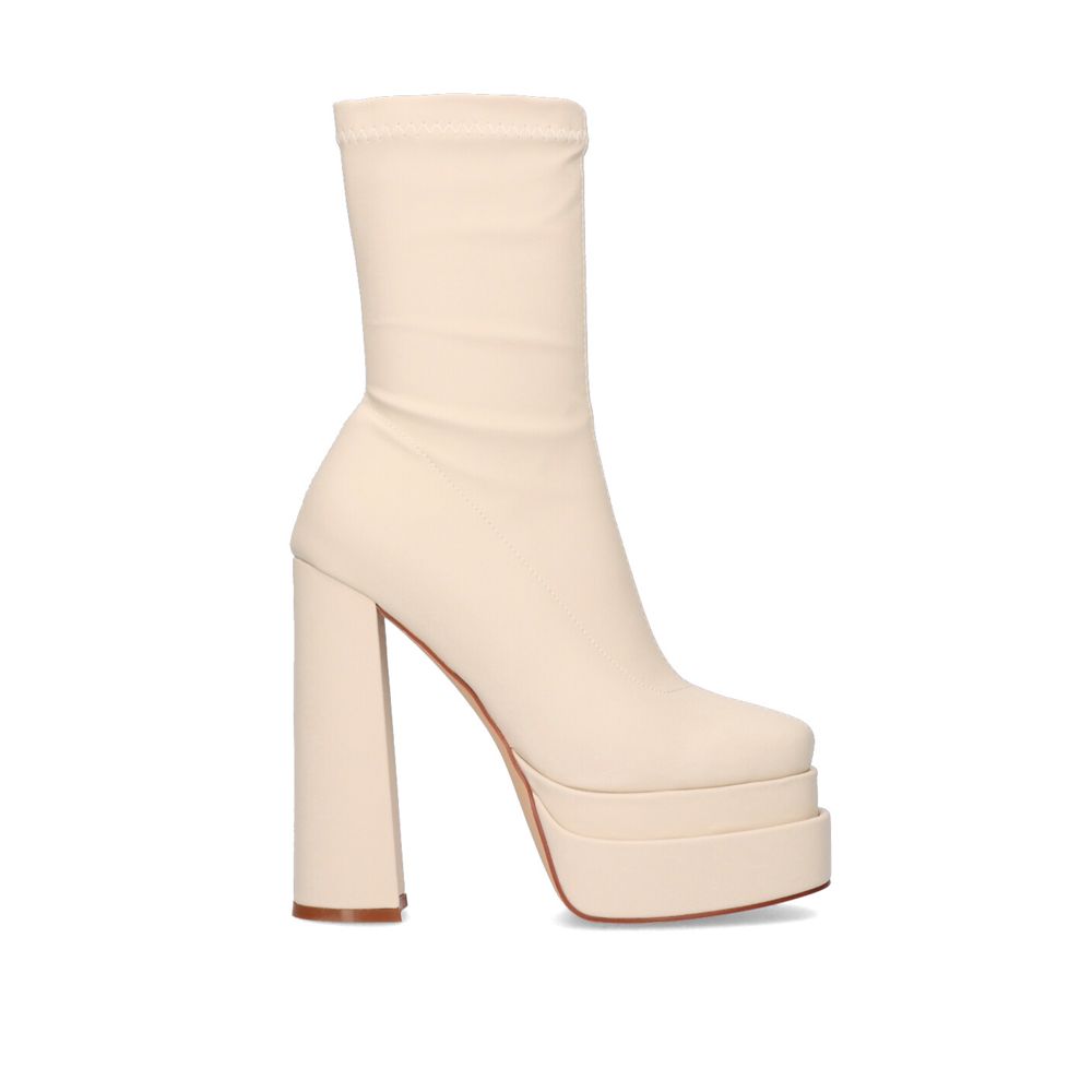 EXE T3826-M3170 Block Heeled Platform Bootie