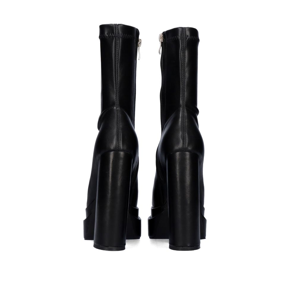 EXE T3826-M3170 Block Heeled Platform Bootie