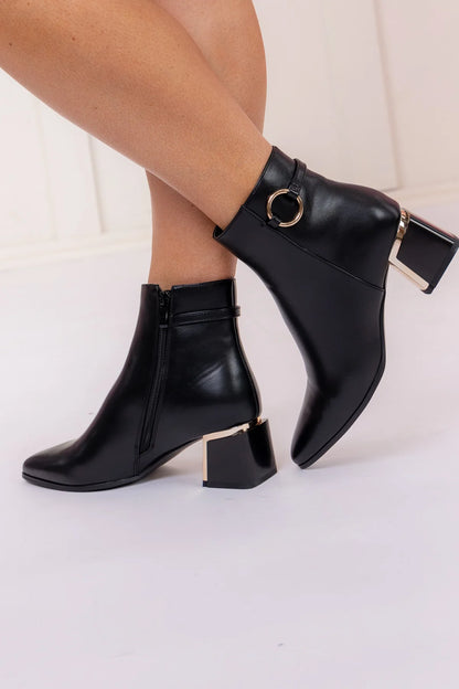 EXE 0966 Block heel Bootie