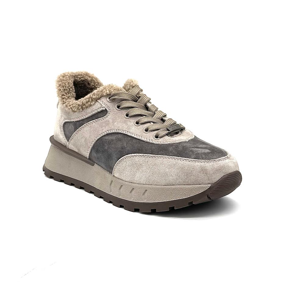 Bonavi 25-ZBY5-12 Fur-Lined Sneaker