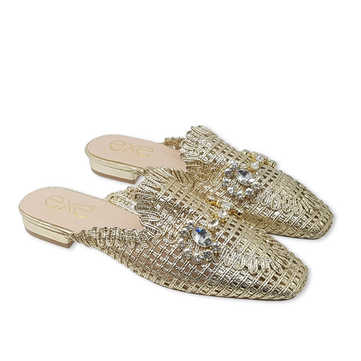 23008-A1 Elegant Bedazzled Slides