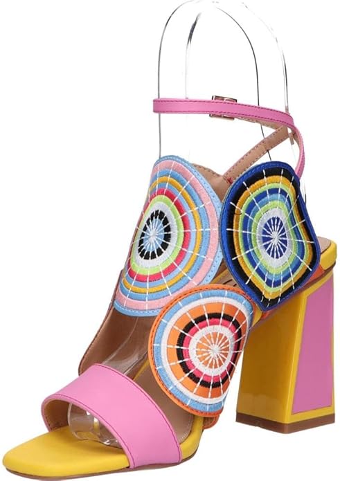 EXE LUCIA-833 ICE Block Heel Sandal – TKM SHOES