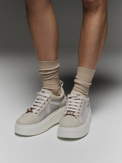 Renato Garini RG05C Bedazzled Woven Sneaker